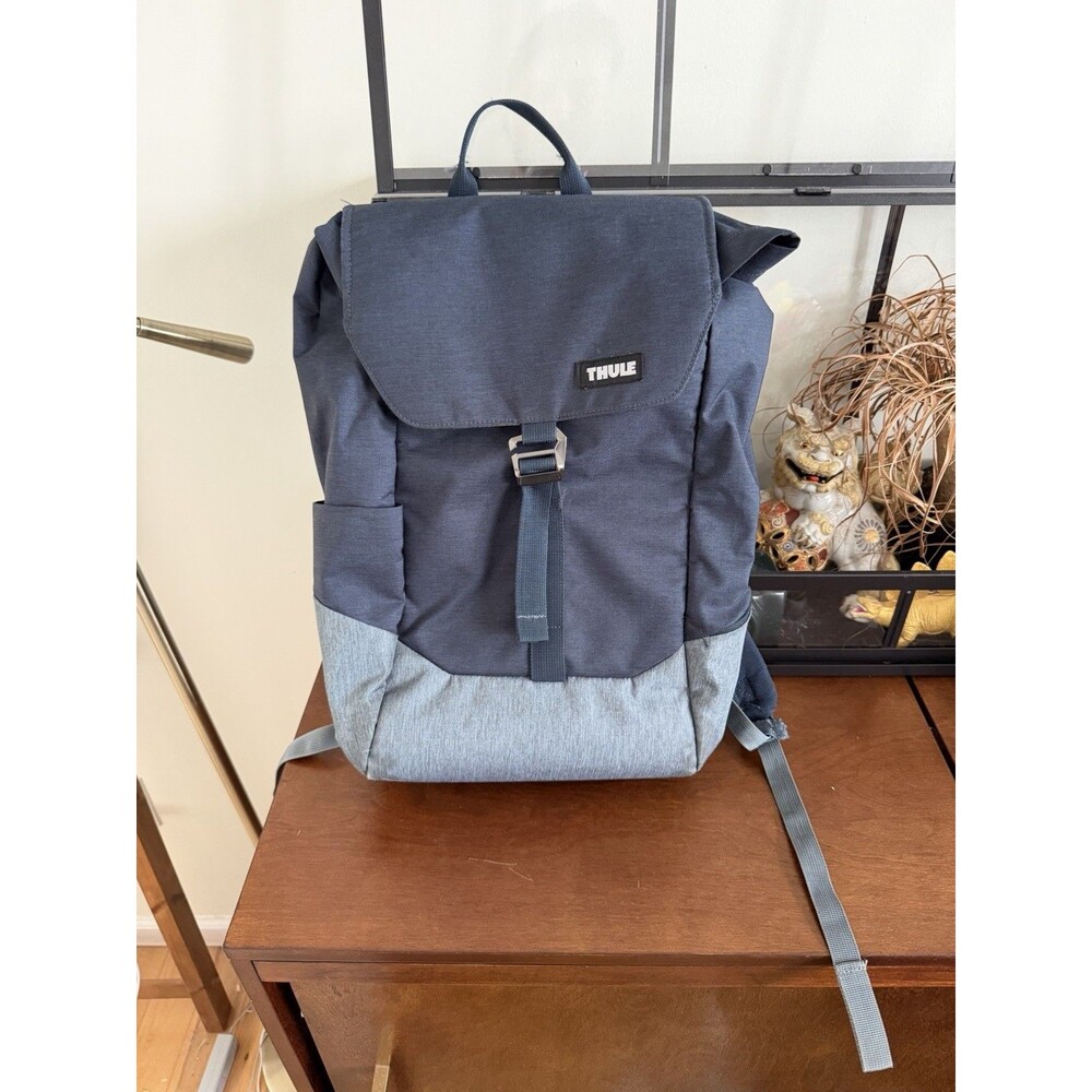 Thule Lithos 16L Padded Strap Computer Backpack Navy READ